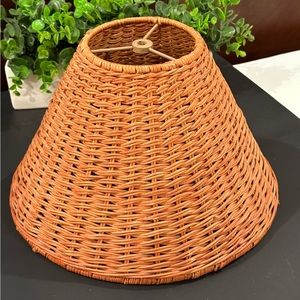 Wicker Woven Lamp Shades